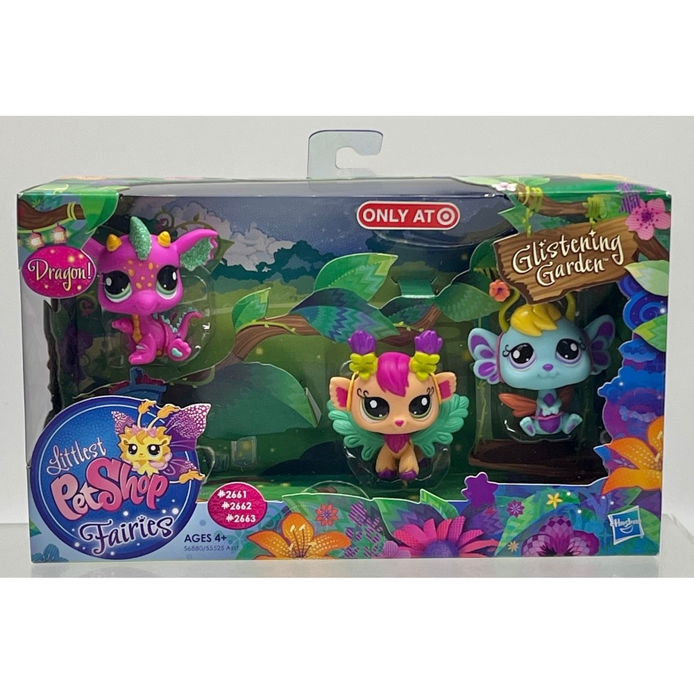 2011 Littlest Pet Shop-Glistening Garden #2661/#2662/#2663 BRAND NEW